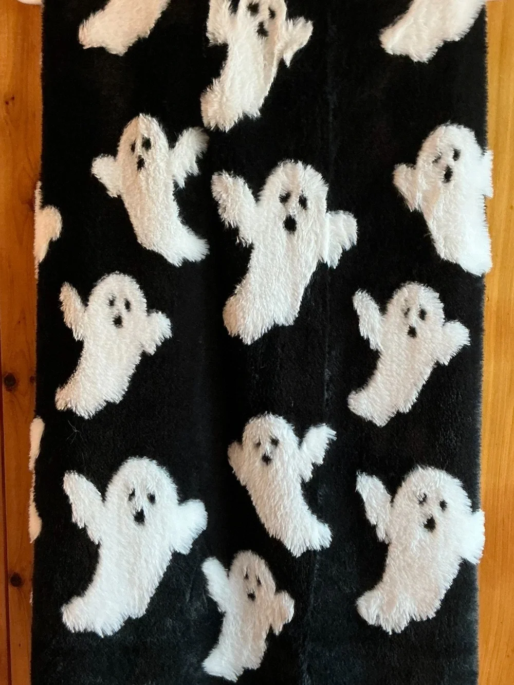 MAGASCHONI Sculpted Ghosts Faux Fur Throw-50” x 70”